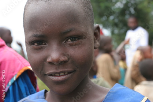 portrait d'enfant rwanda photo