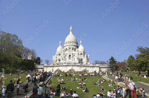 paris, sacré coeur photo