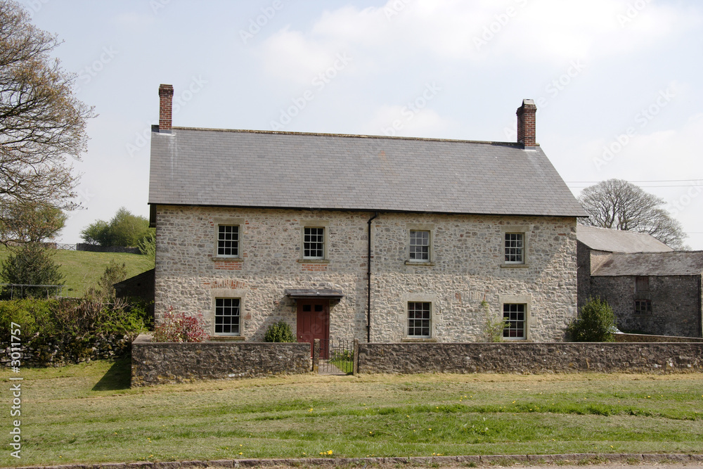 rural farm house