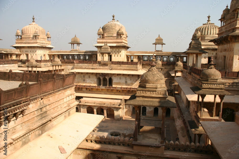 Fototapeta premium orcha maharaja castle