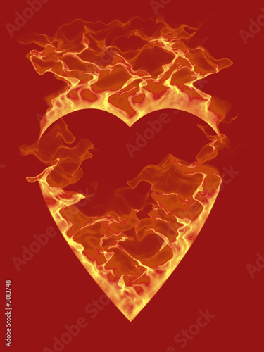 burning heart