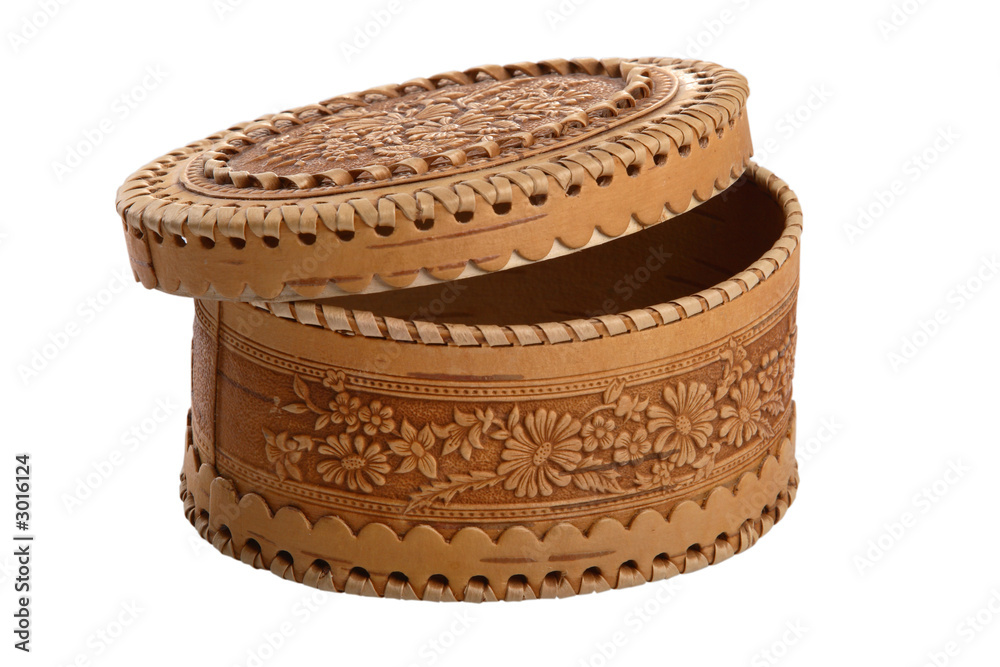 casket from birch bark casket from birch bark