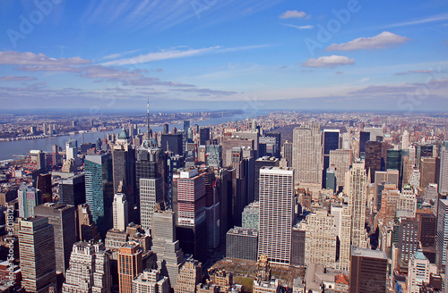 view of midtown and upper manhattan