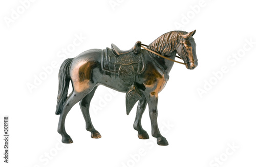little bronze pony