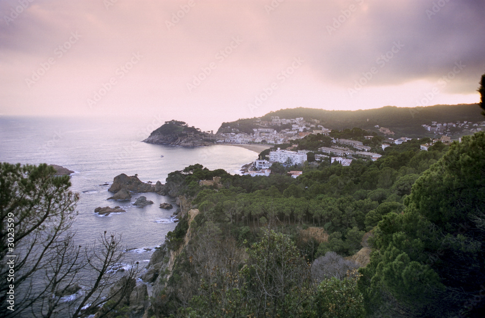 costa brava sunset