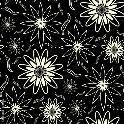 seamless floral wallpaper pattern