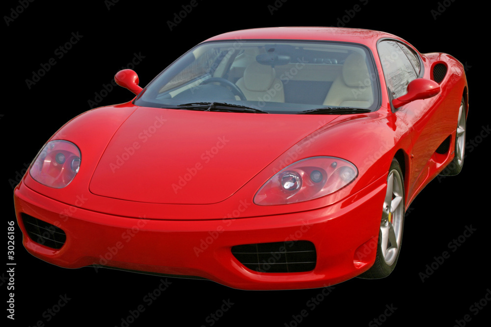 red supercar