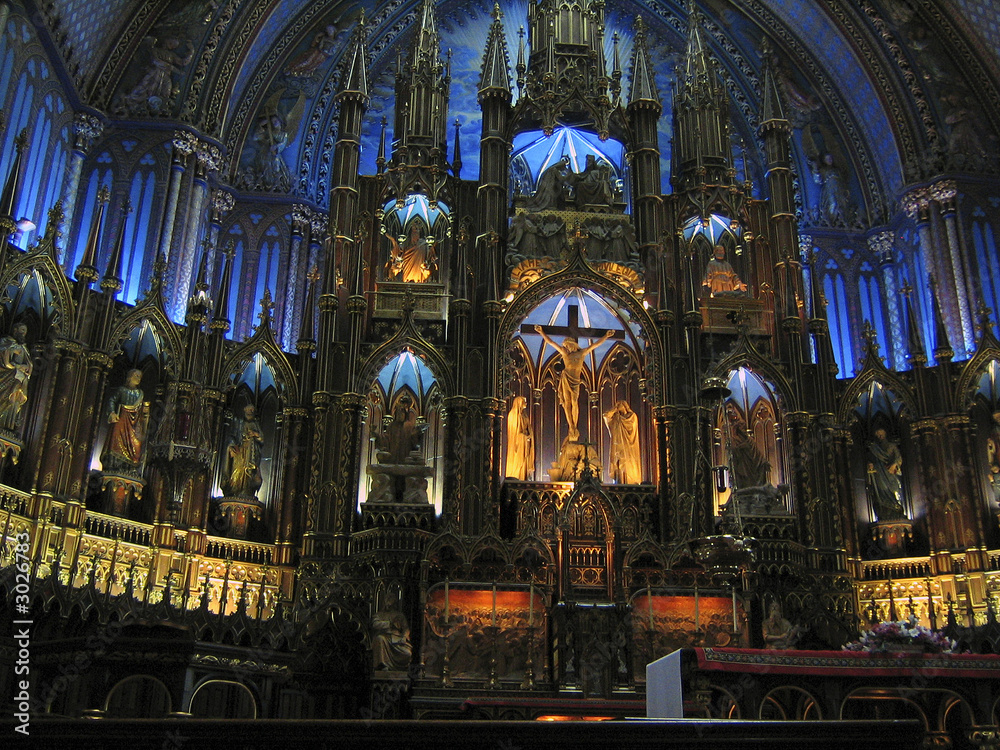 gothic church altar