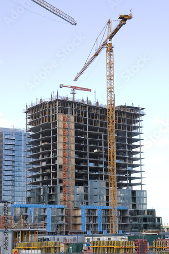 highrise construction site