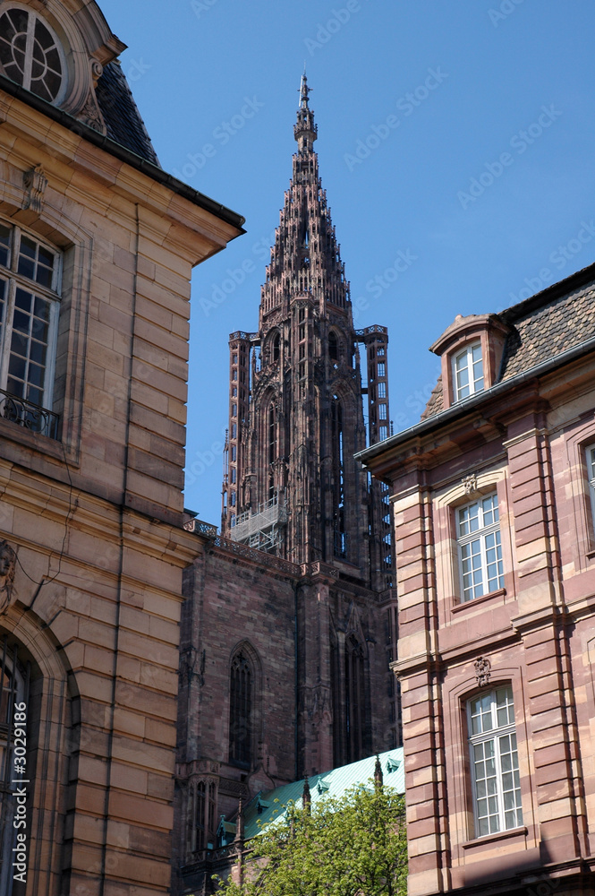 starsbourg cathedral steeple