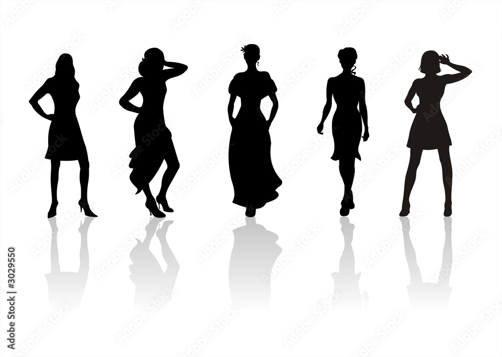women silhouettes 4