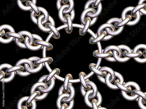 chain circle