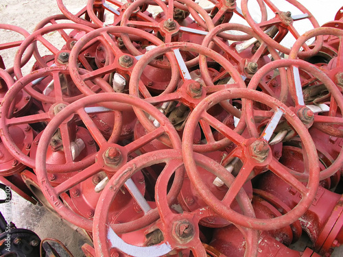 red valves