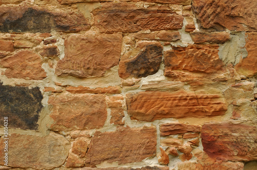 texture series. old stone brick wall background