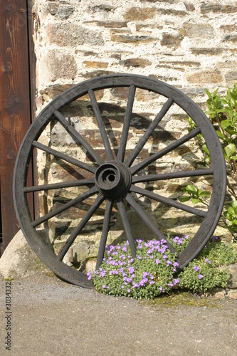 roue de charette photo