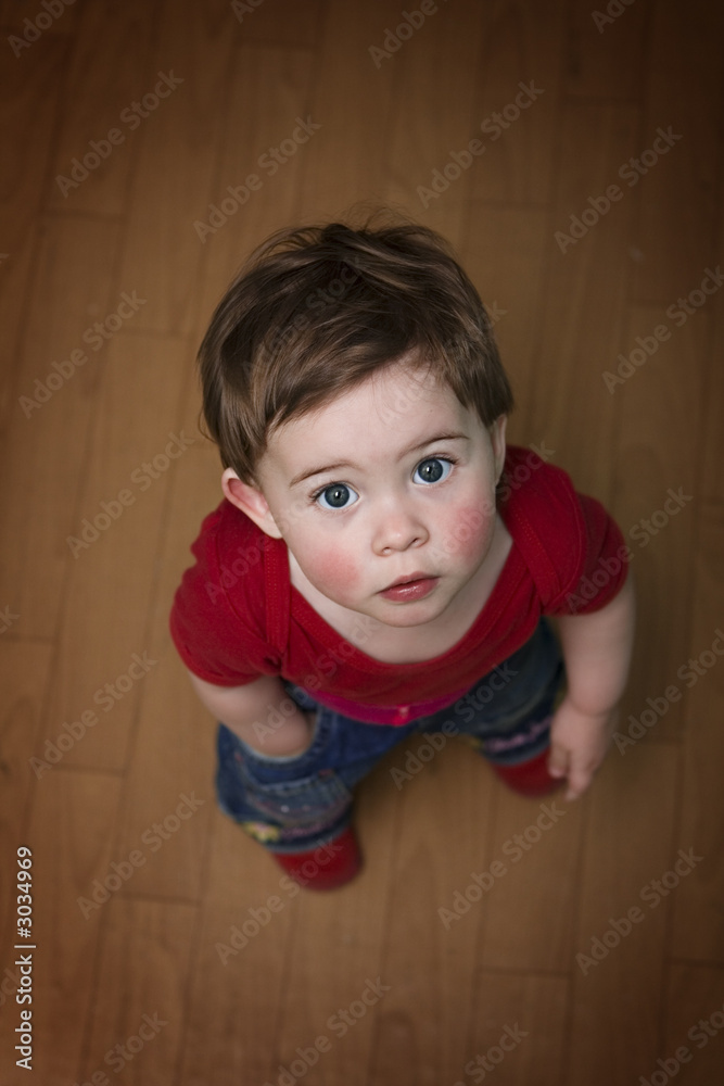Fototapeta premium cute adorable baby
