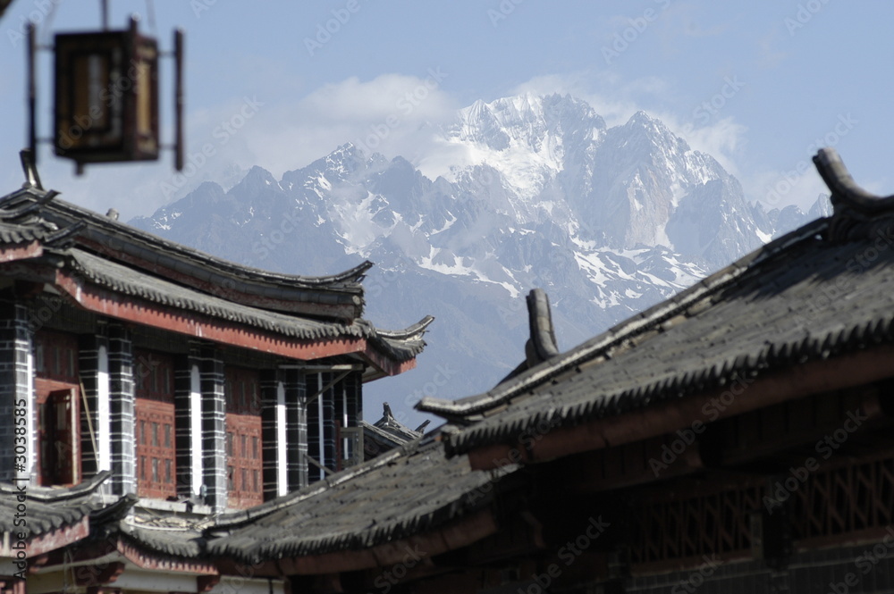 Obraz premium jade dragon snow mountain / lijang