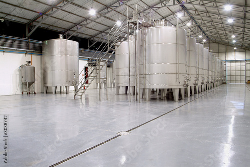 wine fermentation tanks
