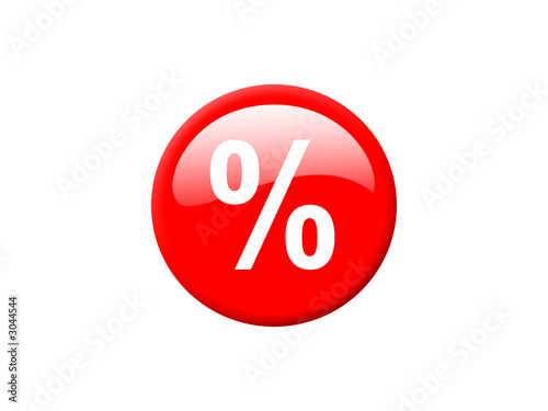 button red percent