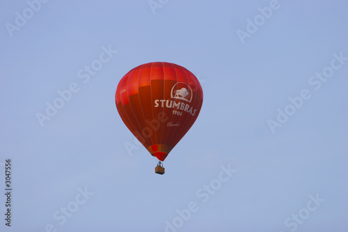 stumbras (vodka producer) air ballon