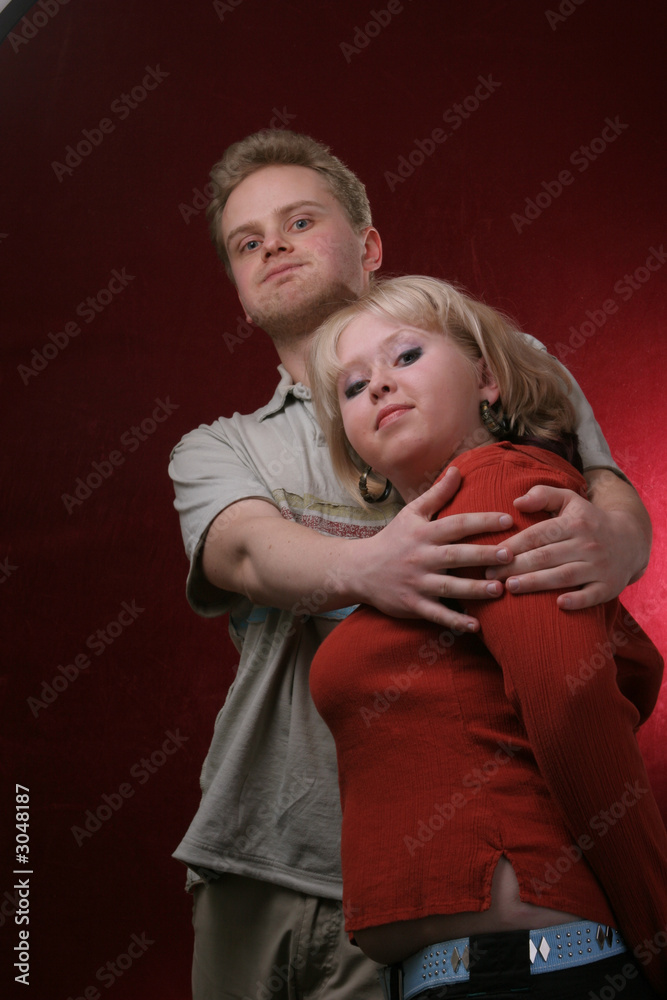 Fototapeta premium young couple