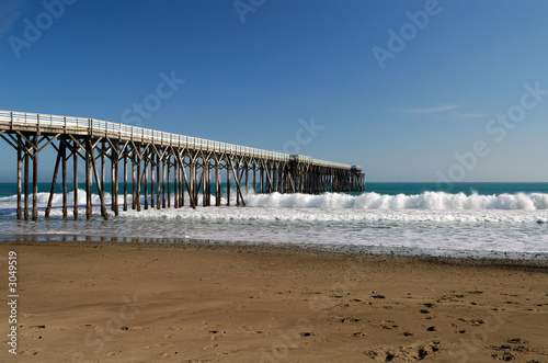 pier - william randolph hearst state beach