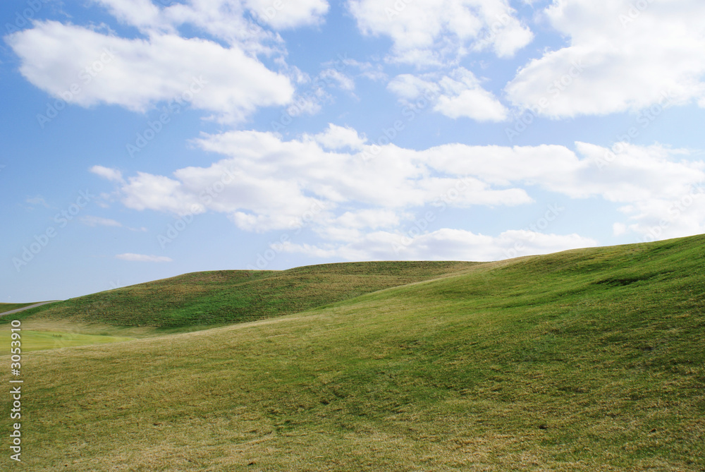 mountain and sky