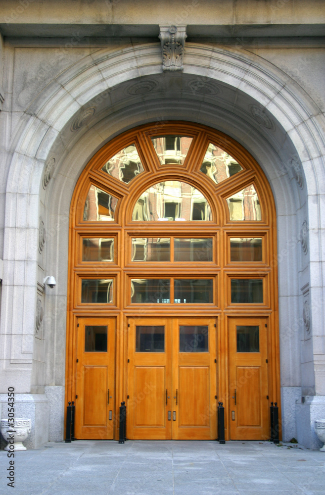 building at center plaza, near government center, boston