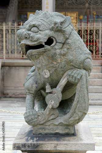 zen chinese statue photo