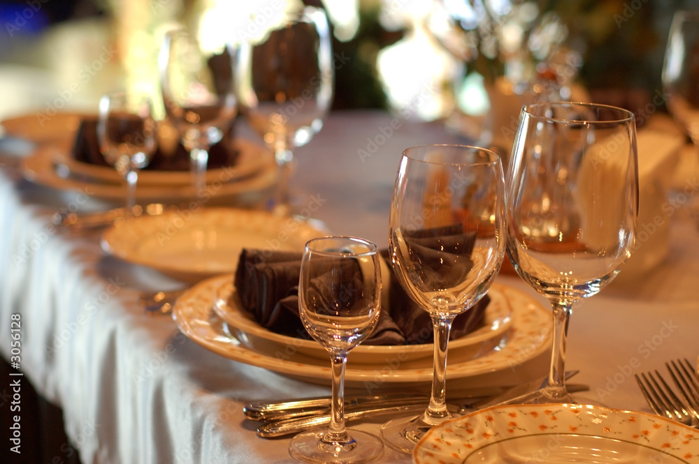 served table served table