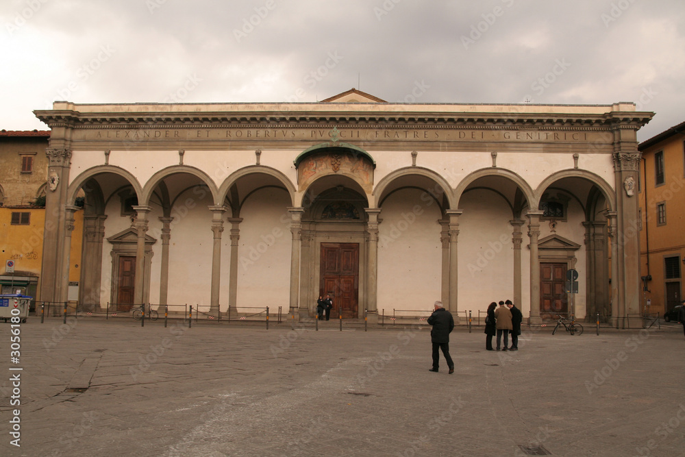 Obraz premium firenze - piazza santissima annunziata
