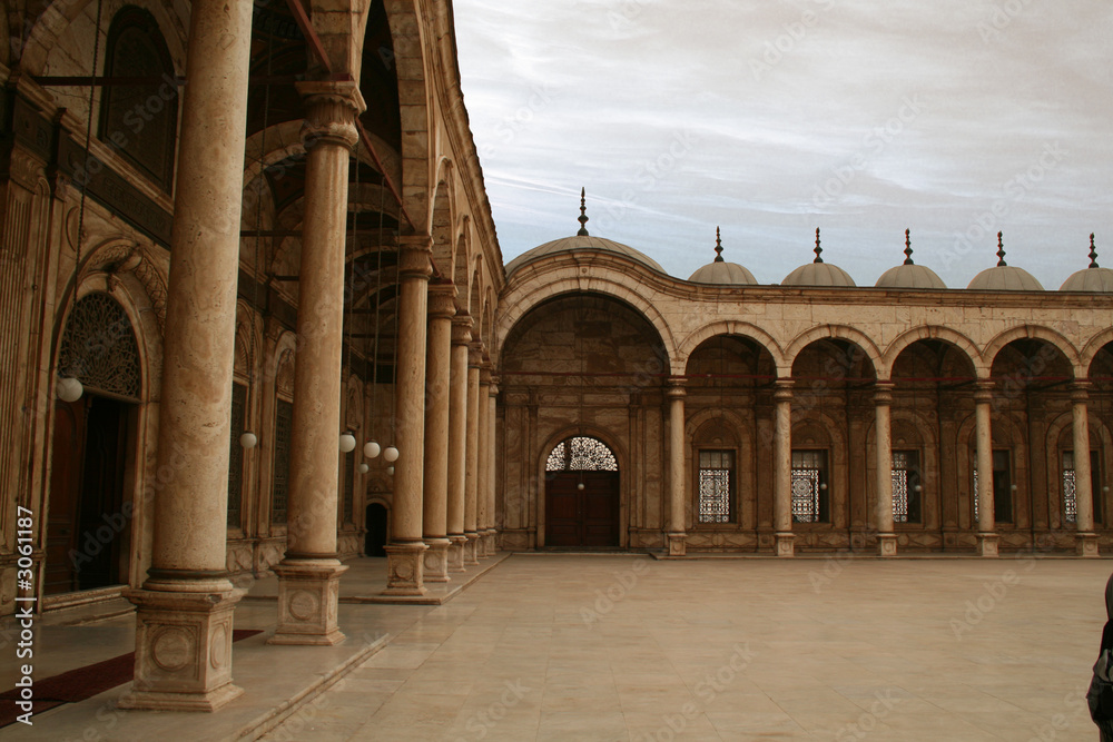 courtyard for mohamed ali citadel