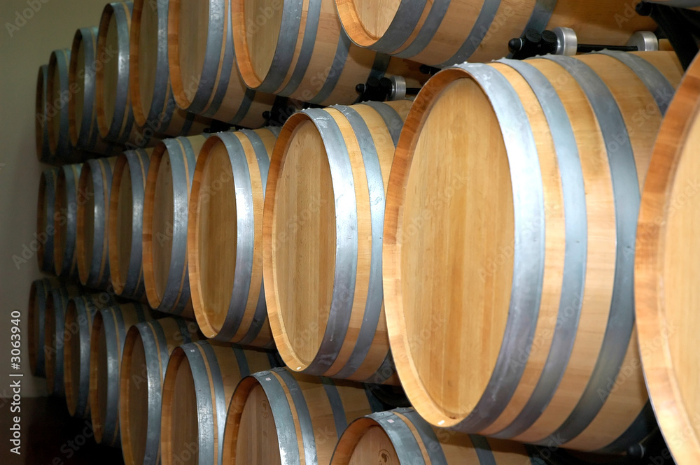 wine barrels