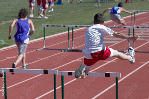 teen hurdler