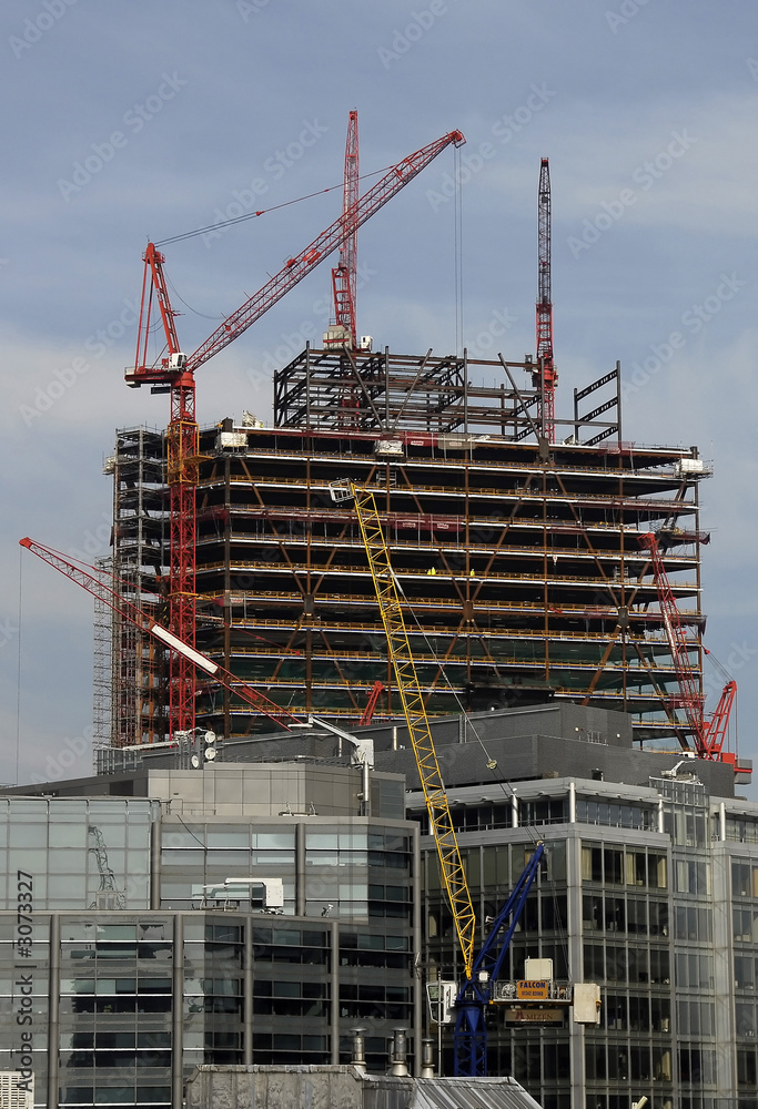 building in construction, london, uk building in construction, london, uk