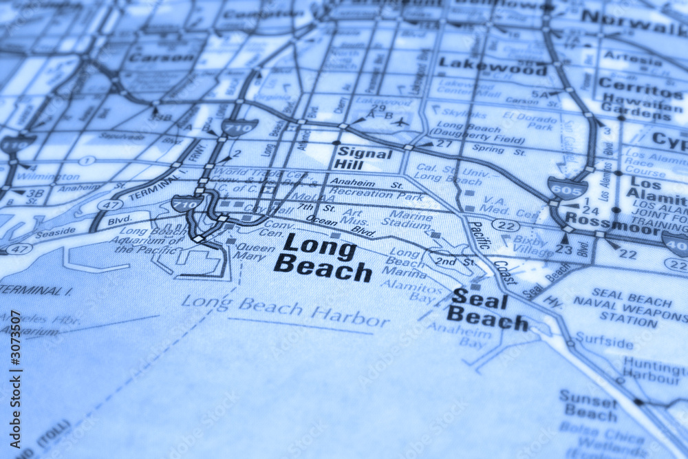 map of long beach map of long beach