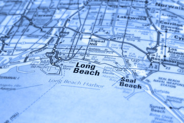 map of long beach