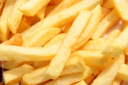 a close up of chips from a uk cafe.