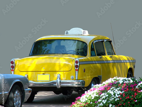 Obraz na plátně yellow cab