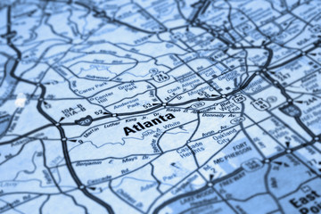 map of atlanta