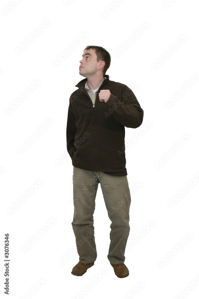 silhouette of a casual man silhouette of a casual man