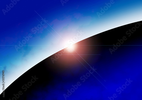 Fototapeta Naklejka Na Ścianę i Meble -  planet background