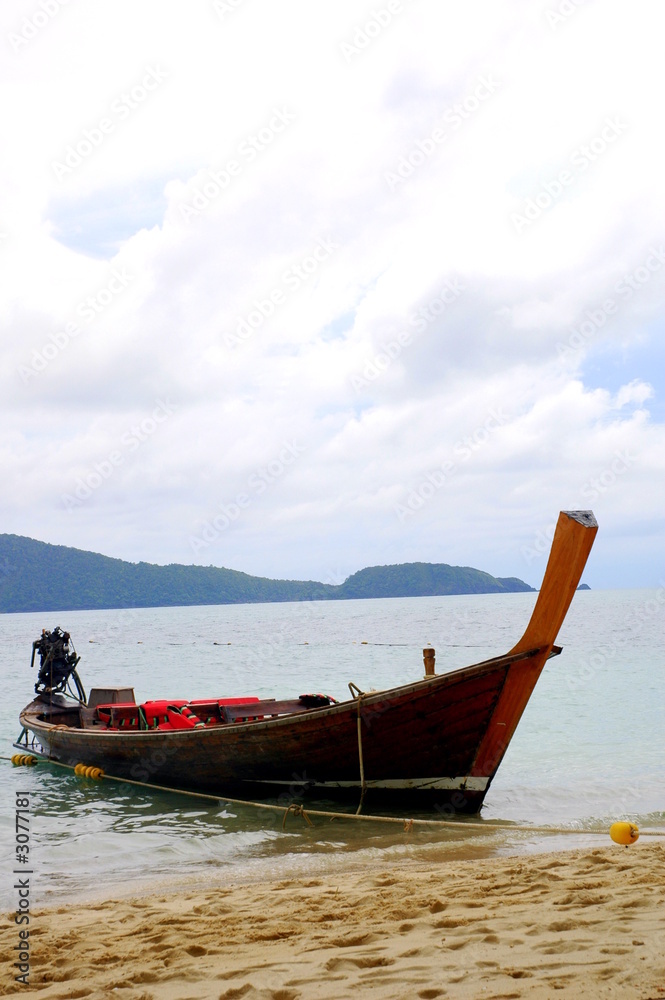 boat at the beach