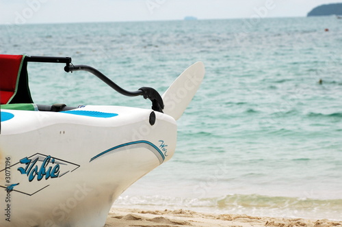 boat at the beach