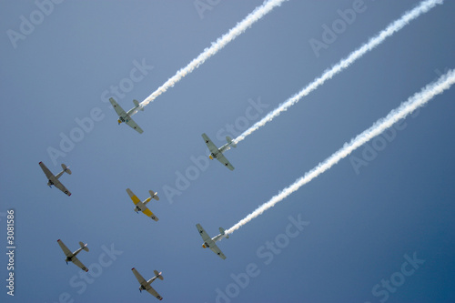 fly-over by the squadron