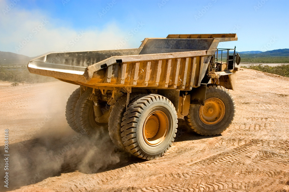 Obraz premium dump truck