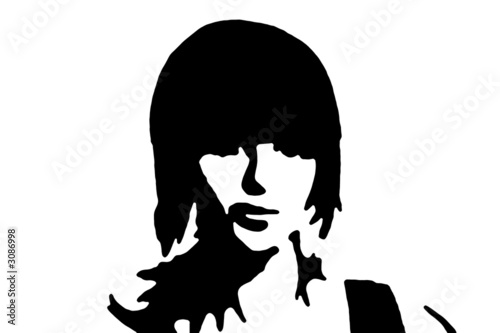 frau silhouette