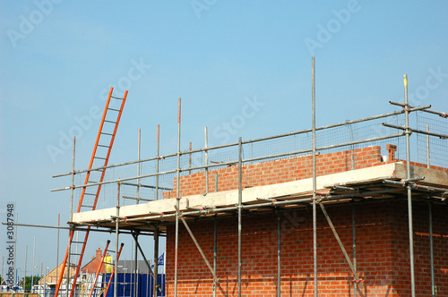 scafolding and ladder
