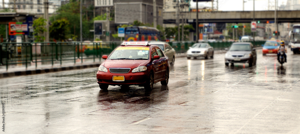 Foto wet day