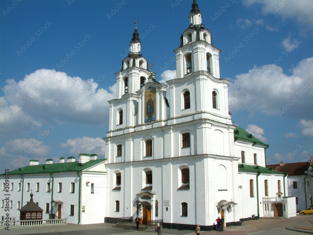 orthodoxische kirche in minsk, weißrussland